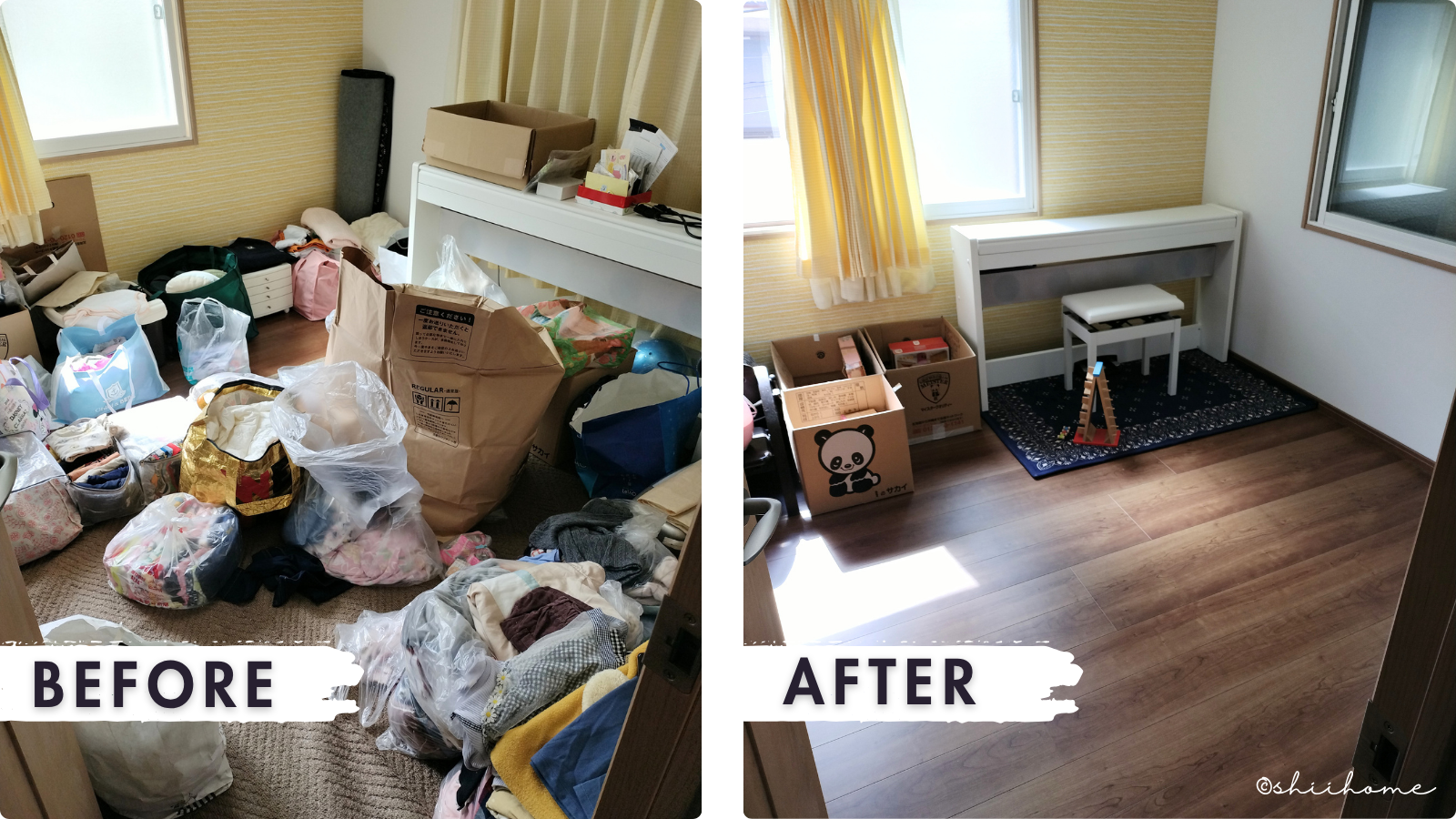 大阪・茨木市｜「開かずの間の物置部屋」をリセットして子供部屋に変身した事例