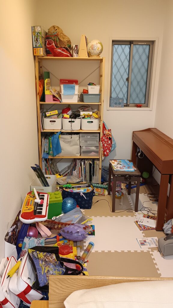 八尾市 一戸建て こども部屋 整理収納事例 before 池田志保